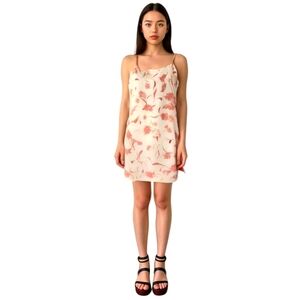 Camas Lilly Co Upcycled Summer Dress XL Brown White Sustainable Boutique